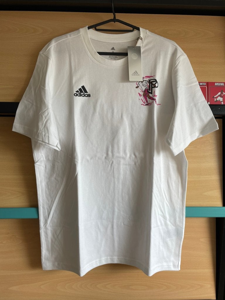 Paul Pogba Adidas T-Shirt Wit Nieuw Maat M, Maat 48/50 (M), Wit, Nieuw, Ophalen of Verzenden