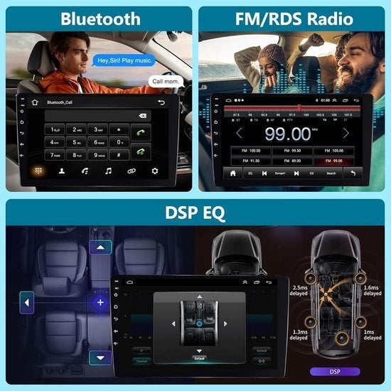 Android Autoradio – 2-DIN Multimedia Systeem, Corvance B.V., Verzenden, Nieuw, Corvancebol@gmail.com