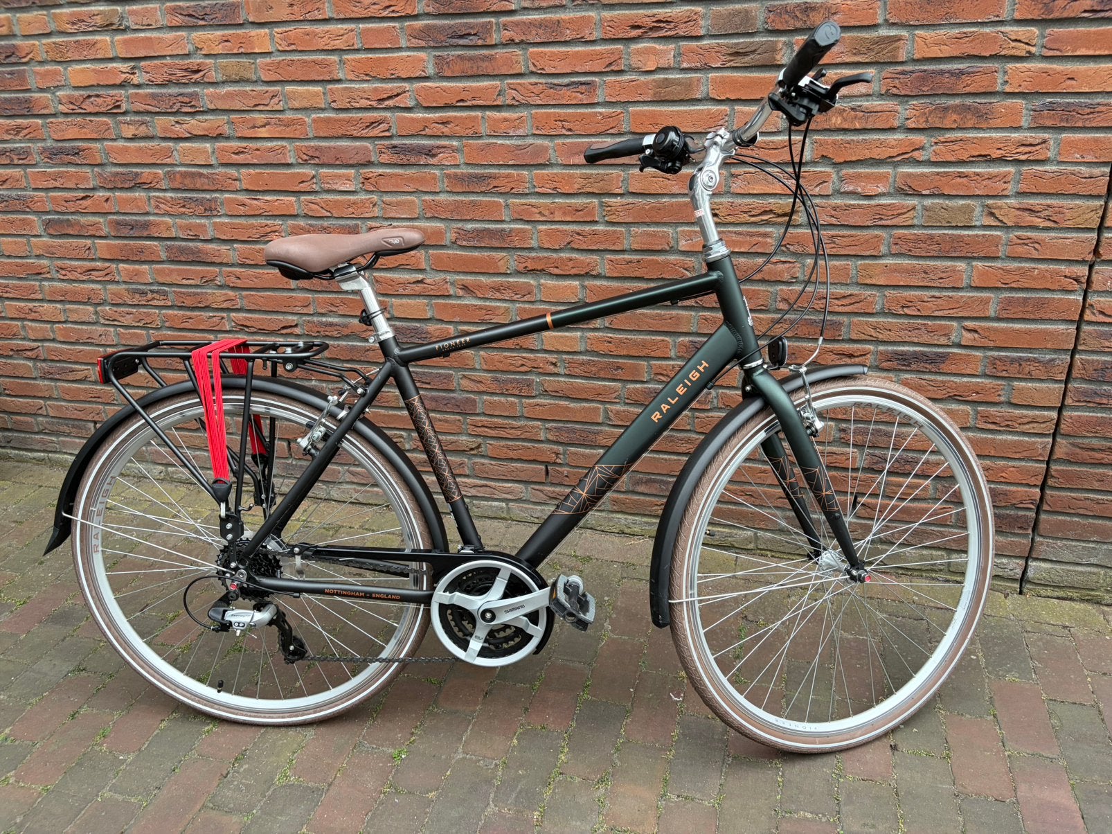 Nieuwe Raleigh sportieve herenfiets, Ophalen of Verzenden, Zo goed als nieuw, Overige merken, Versnellingen