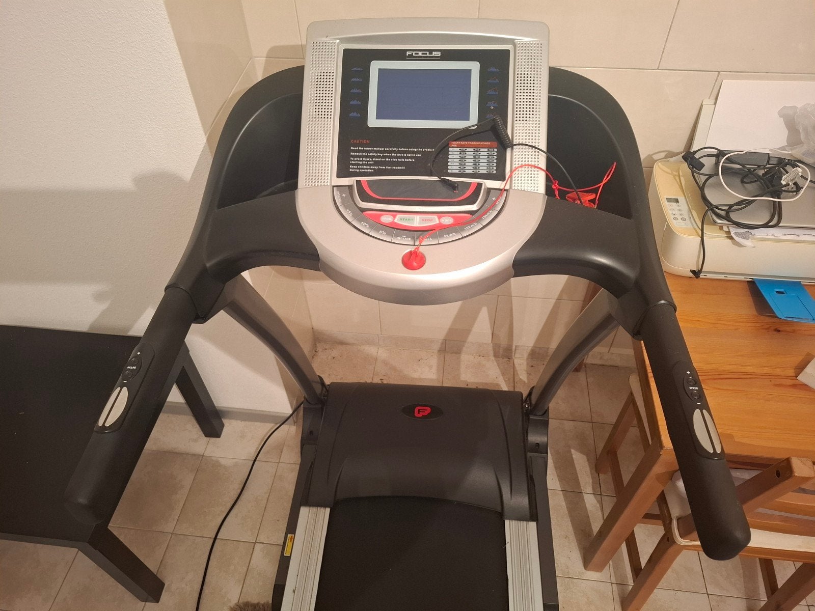 Focus Fitness Jet 7 Loopband, Sport en Fitness, Fitnessapparatuur, Ophalen, Zo goed als nieuw, Overige materialen, Loopband