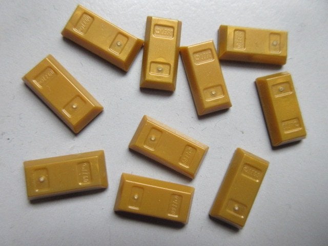 nr. 7999, 10 Goudstaven, bankbiljetten., Ophalen of Verzenden, Zo goed als nieuw, Lego