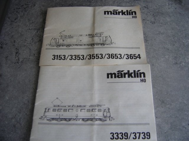 boekjes marklin, Wisselstroom, Verzenden, Boek, Tijdschrift of Catalogus, Zo goed als nieuw
