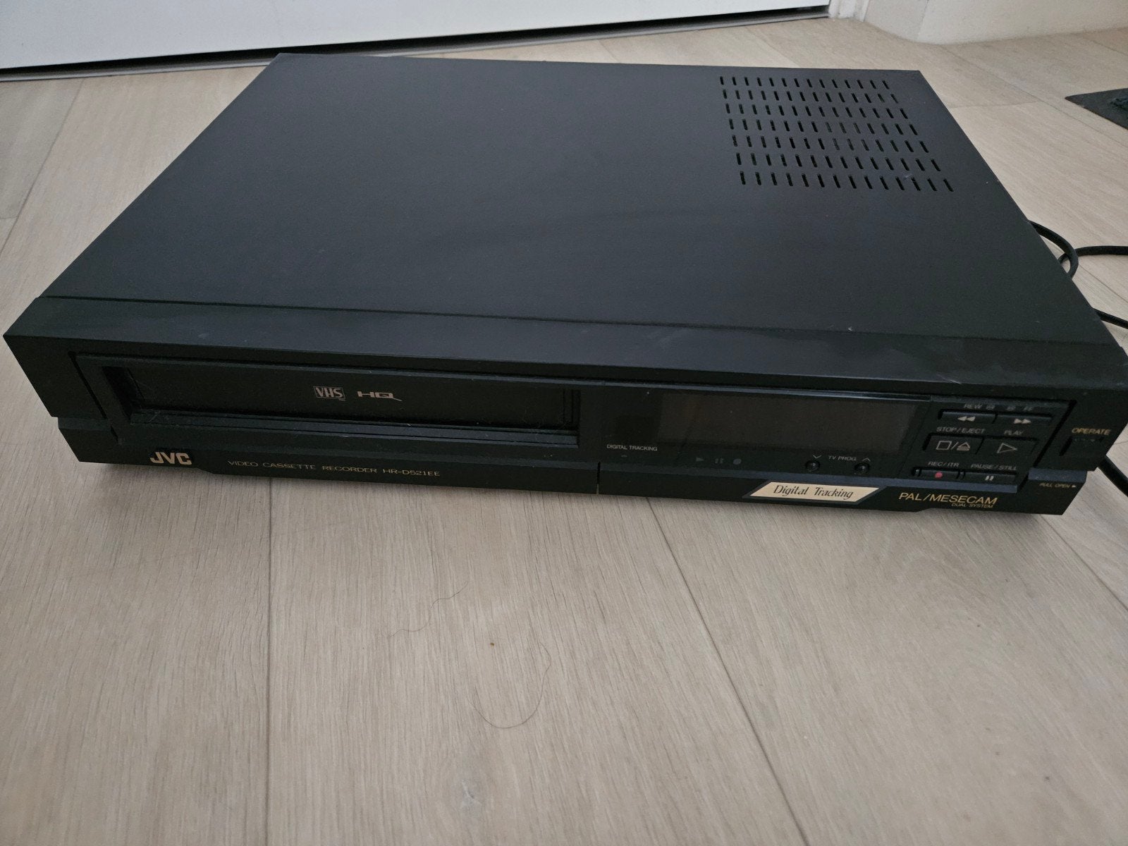 JVC HR-D521EE video vhs recorder, Ophalen of Verzenden, Gebruikt, VHS-speler of -recorder
