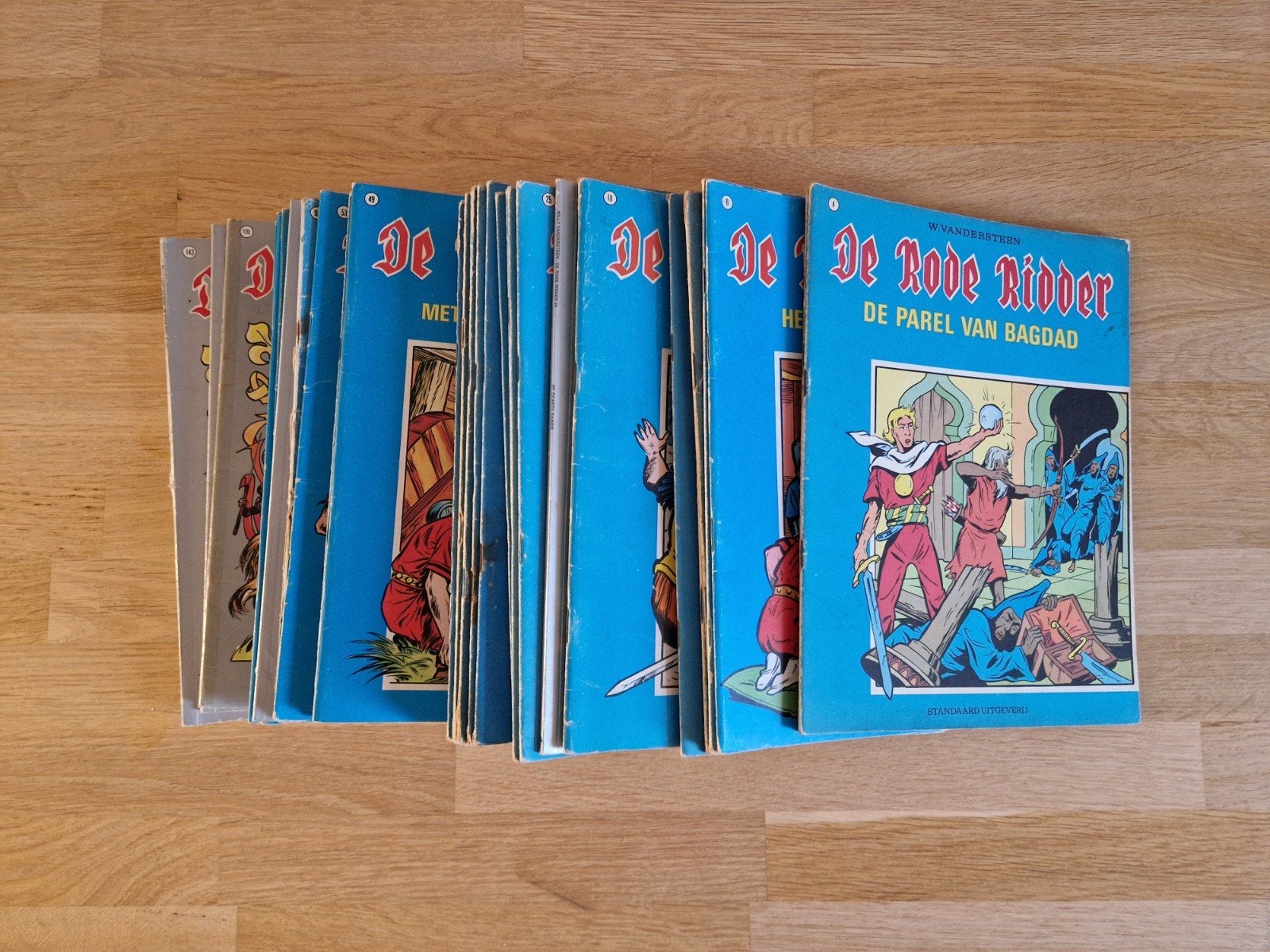 36 Rode Ridder stripalbums in keurige staat, Eén stripboek, Ophalen of Verzenden, Zo goed als nieuw