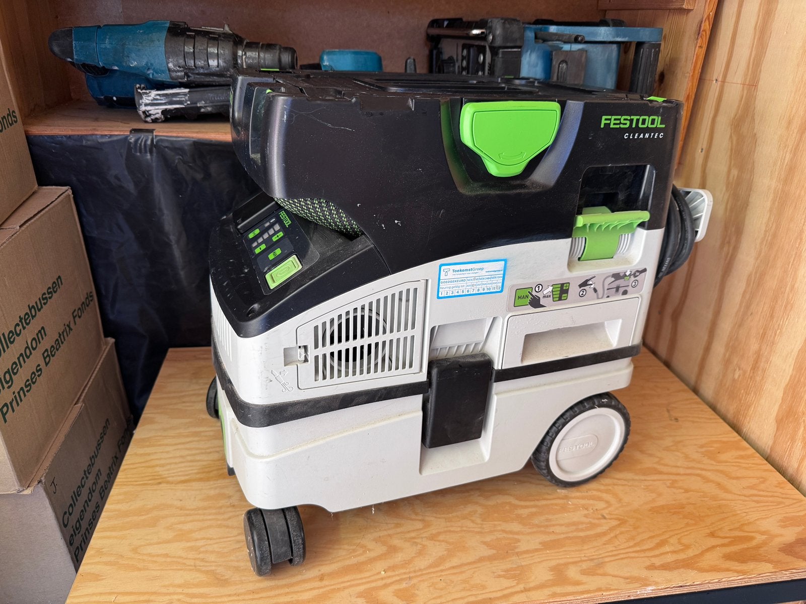 Zeer mooie CTL Mini II Festool bouwstofzuiger, Doe-het-zelf en Verbouw, Ophalen, Zo goed als nieuw