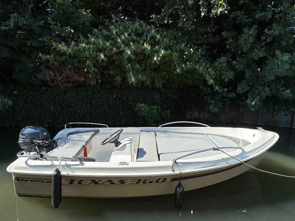 boot, Texas 360, Watersport en Boten, Ophalen, Gebruikt, Minder dan 10 pk, Tot 6 meter