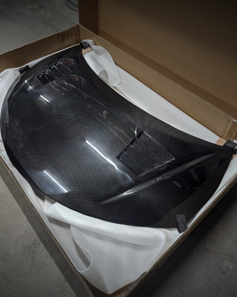 Tegiwa Carbon vented motorkap - Honda Civic Type R FK2 15-17