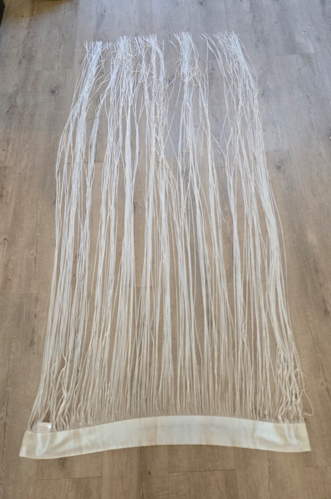 Leen Bakker Alessio deurgordijn wit 200x90 cm, Ophalen of Verzenden, Wit, Gordijn