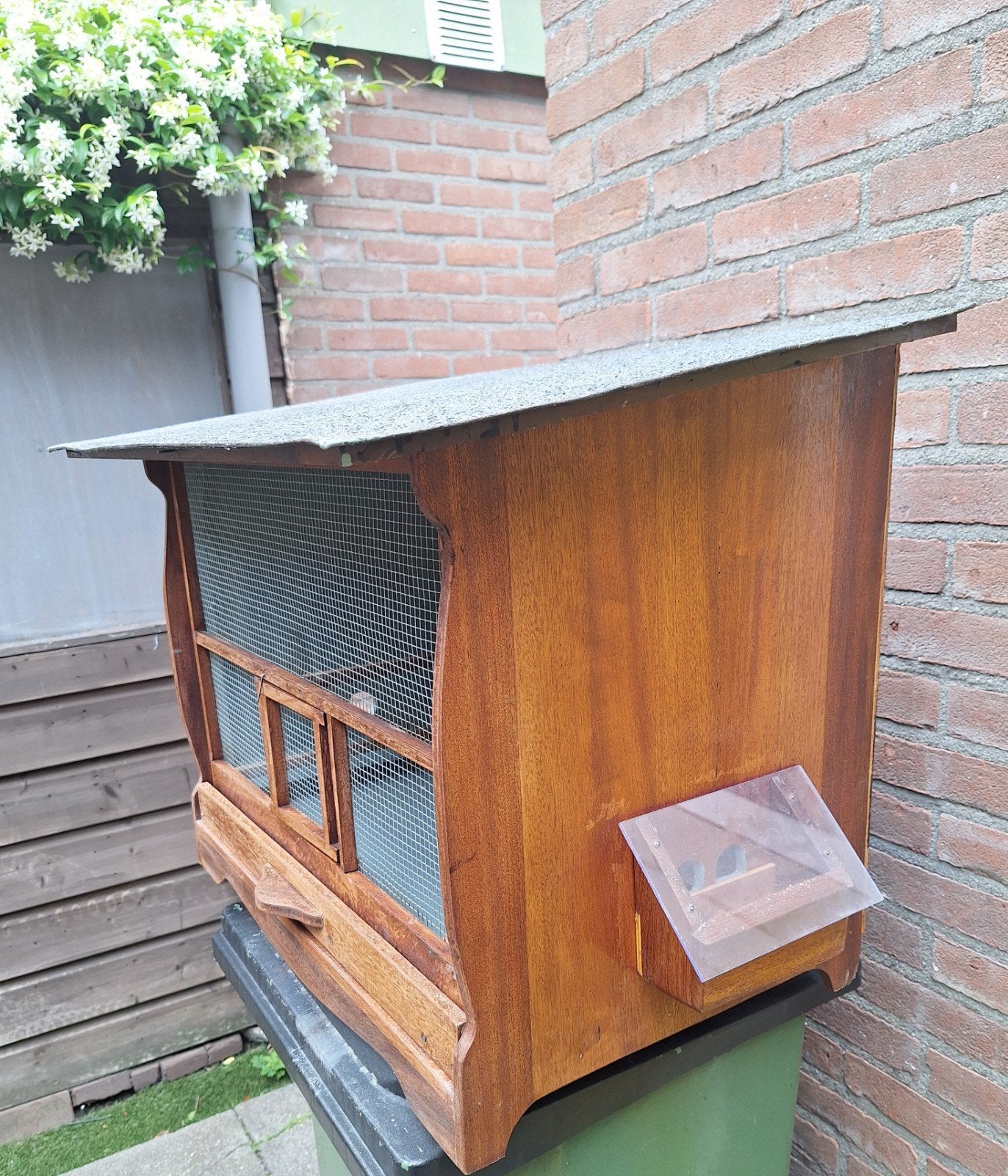 hardhouten vogelkooi, Ophalen, Minder dan 75 cm, Kooi, Minder dan 60 cm