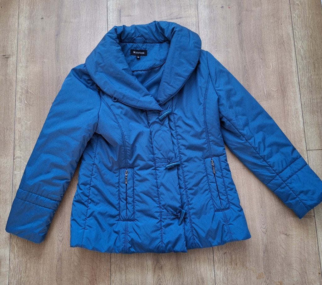 Damesjas Maat 38 - Zeer Nette Staat, Kleding | Dames, Maat 38/40 (M), Blauw, Ophalen of Verzenden, Zo goed als nieuw