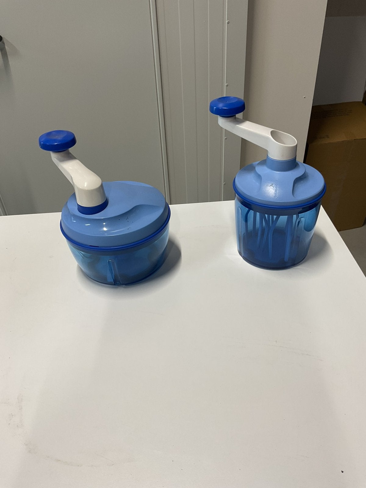 Tupperware Quick Chef sla droger en slagroom klopper, Huis en Inrichting, Keuken | Tupperware, Ophalen, Zo goed als nieuw, Overige typen