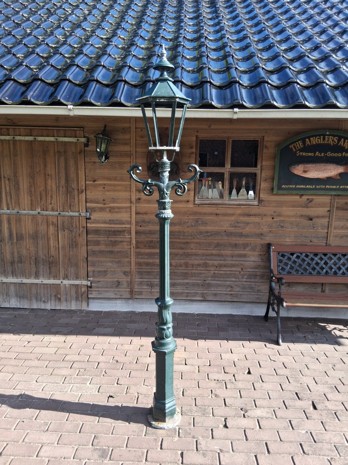 buiten lamp, Ophalen, Netvoeding, Staande lamp