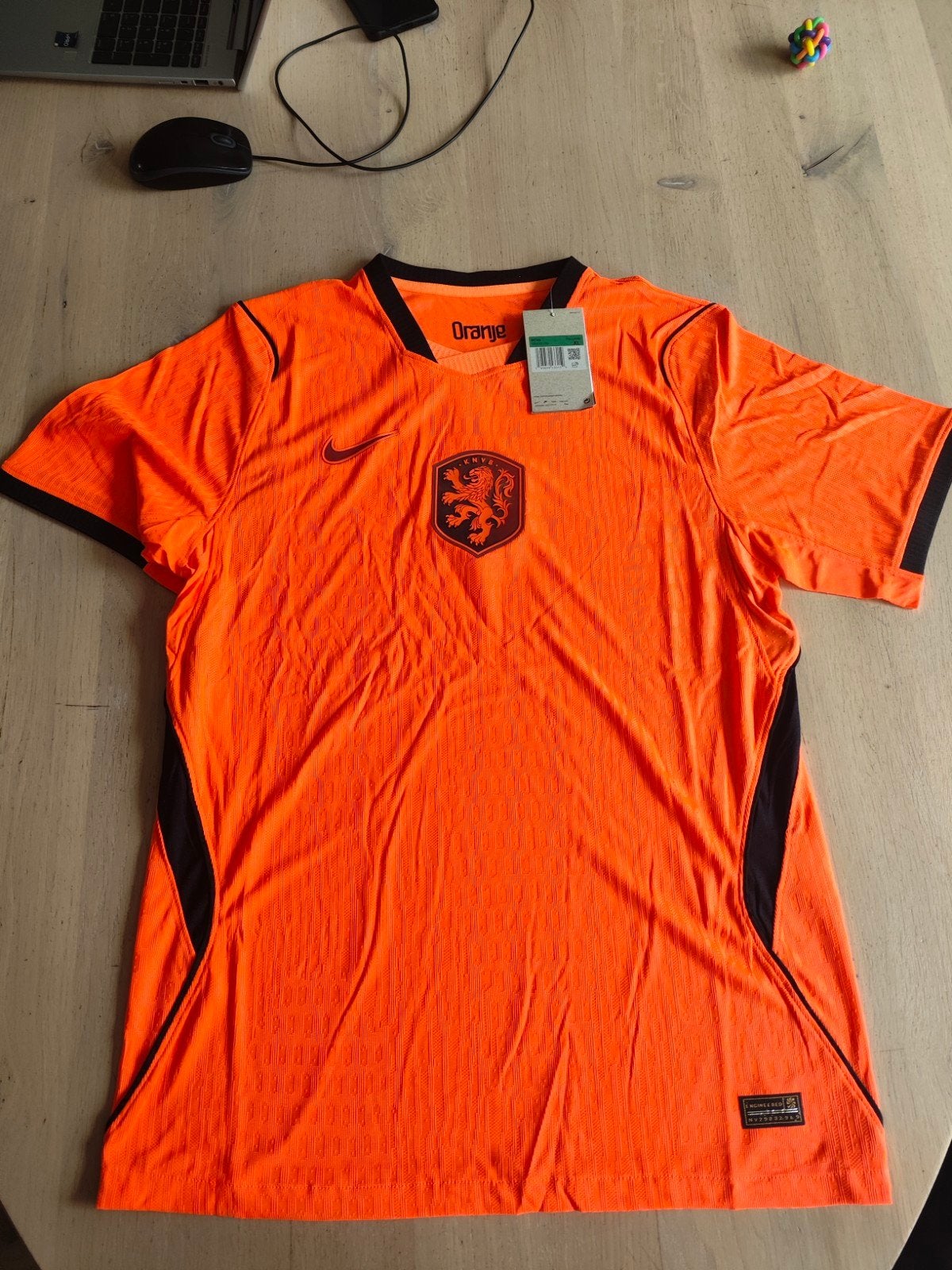 Nederlands Elftal Thuisshirt,  Spelerskwaliteit, Maat L, Ophalen of Verzenden, Nieuw, Shirt
