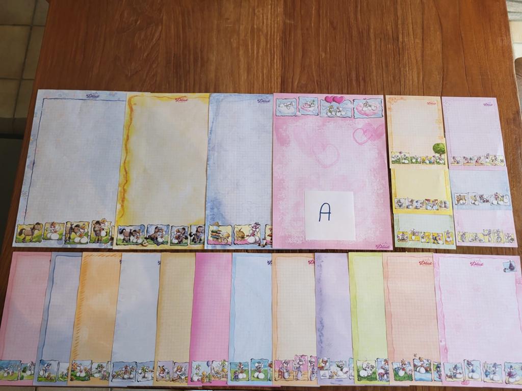 Diddl papier - Diverse pakketten, Verzamelen, Diddl, Ophalen of Verzenden, Diddl, Nieuw, Papier, Kaart of Schrift