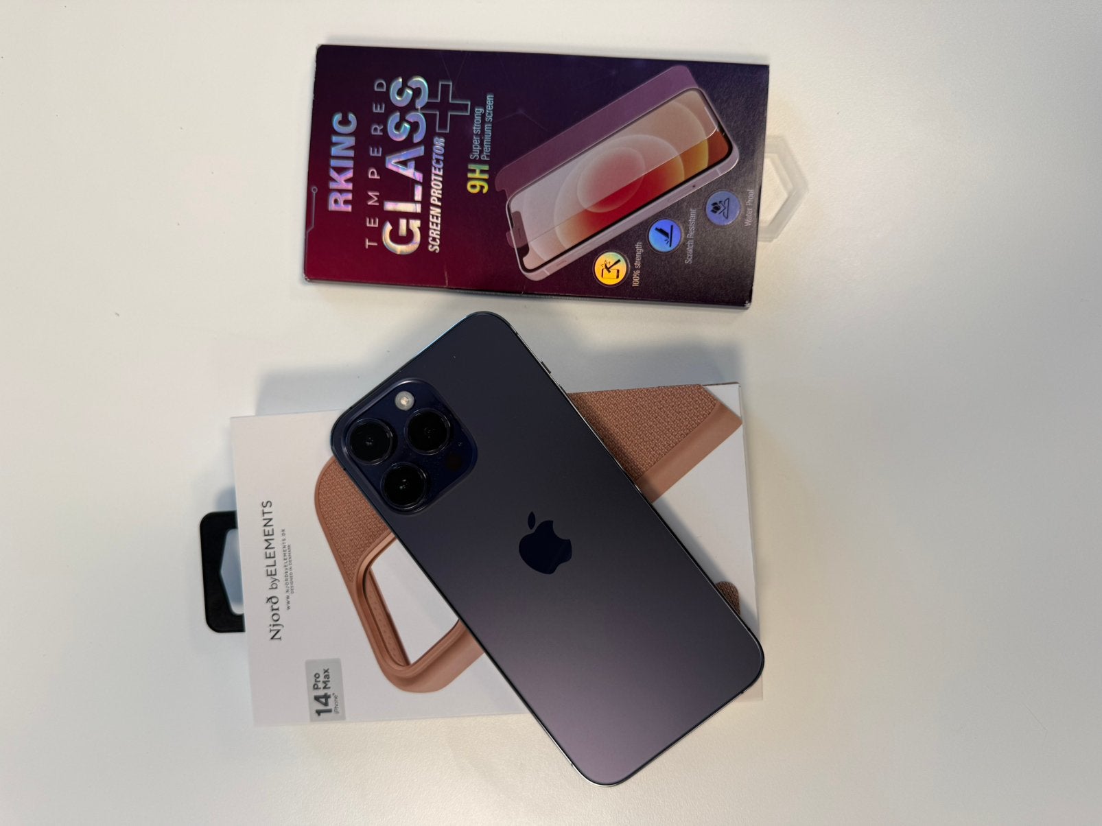 Iphone 14 Pro max (like new), 128 GB, Paars, Ophalen of Verzenden, Zo goed als nieuw