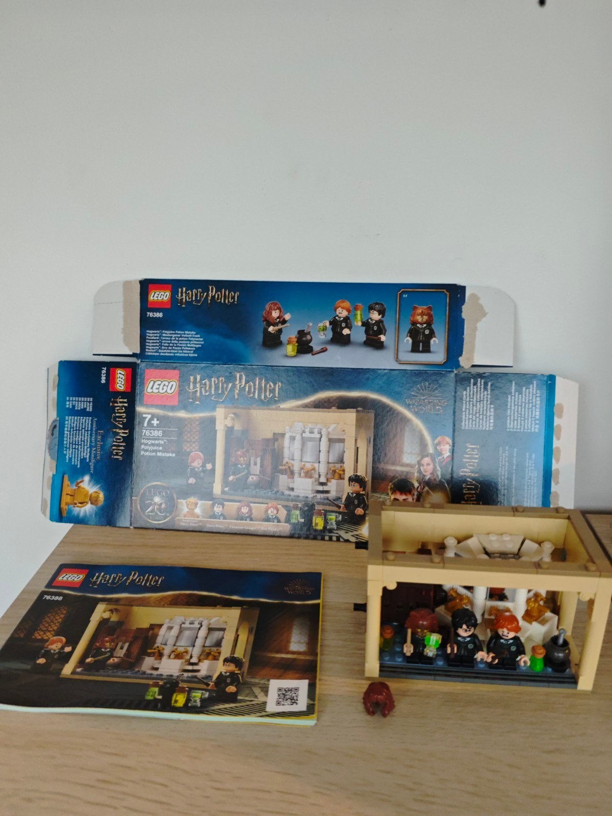 LEGO Harry Potter 76386 Zweinstein: Foutje met Wisseldrank, Ophalen of Verzenden, Zo goed als nieuw, Overige merken