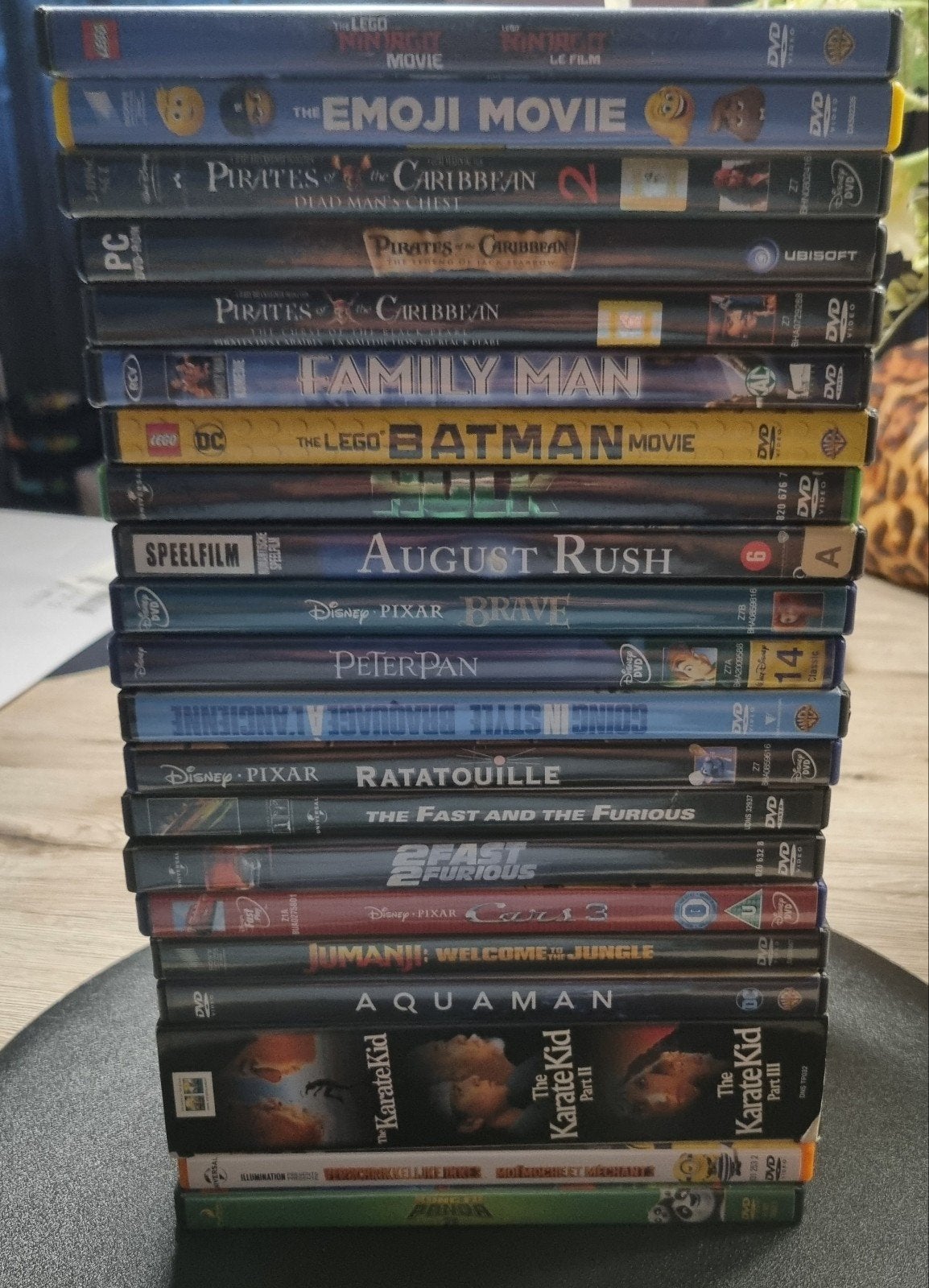 Grote collectie diverse DVD films, Ophalen, Gebruikt, Animatie, Alle leeftijden