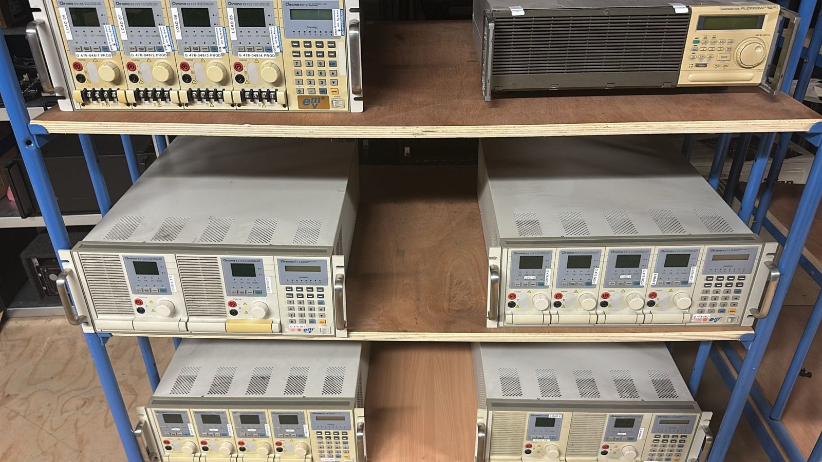 Chroma 63101/63105/63106/6314 Elektronische Belasting, Ophalen