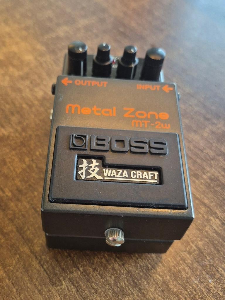BOSS Waza Craft mT-2w Metal Zone, Ophalen of Verzenden, Zo goed als nieuw, Distortion, Overdrive of Fuzz