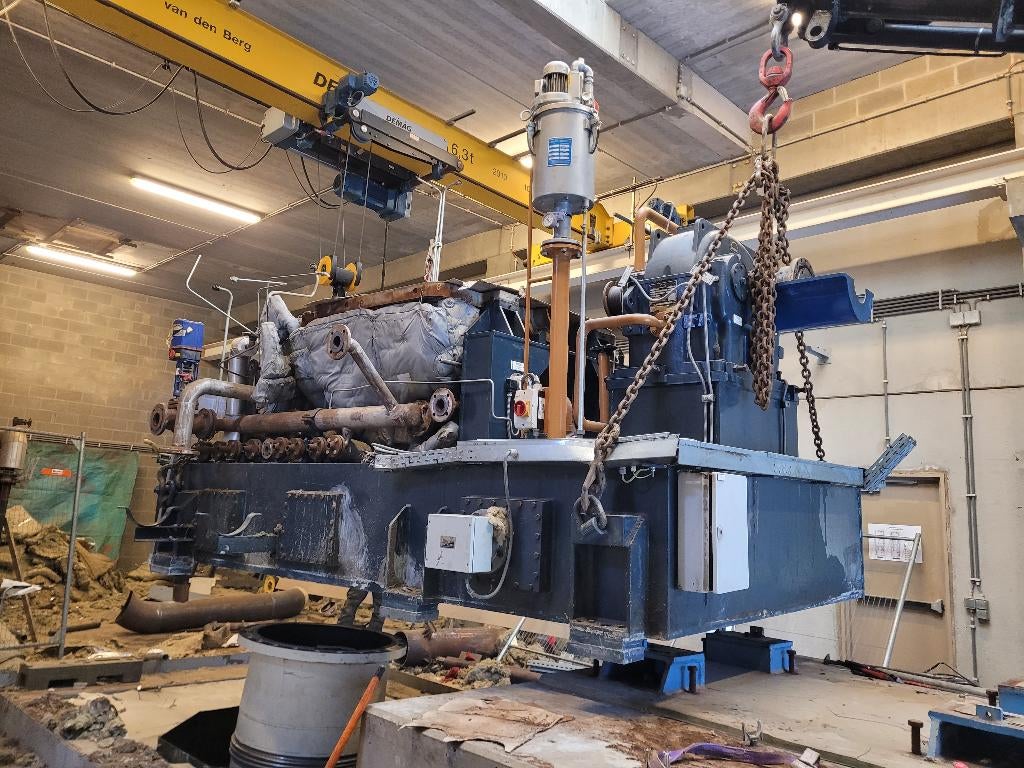 Stoomturbine 1700 KW M+M Turbinen-Technik, Ophalen, Gebruikt, Laadkabel