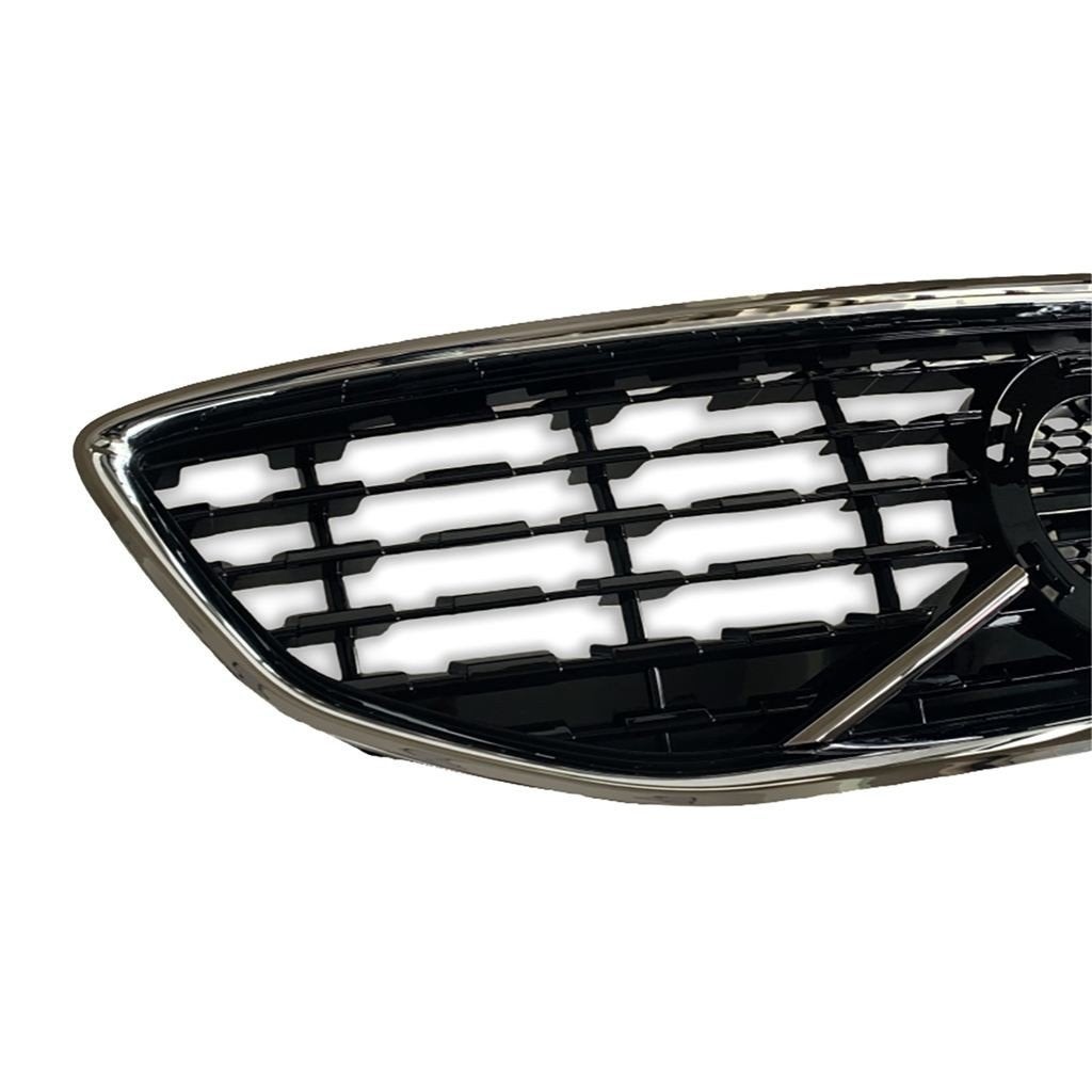 Grill Hoogglans Zwart Chrome Voor Volvo V40 Vanaf 2016 t/m 2, Verzenden, Automotive Parts, A.parts@hotmail.nl, Trasmolenlaan 12 3447 GZ Woerden