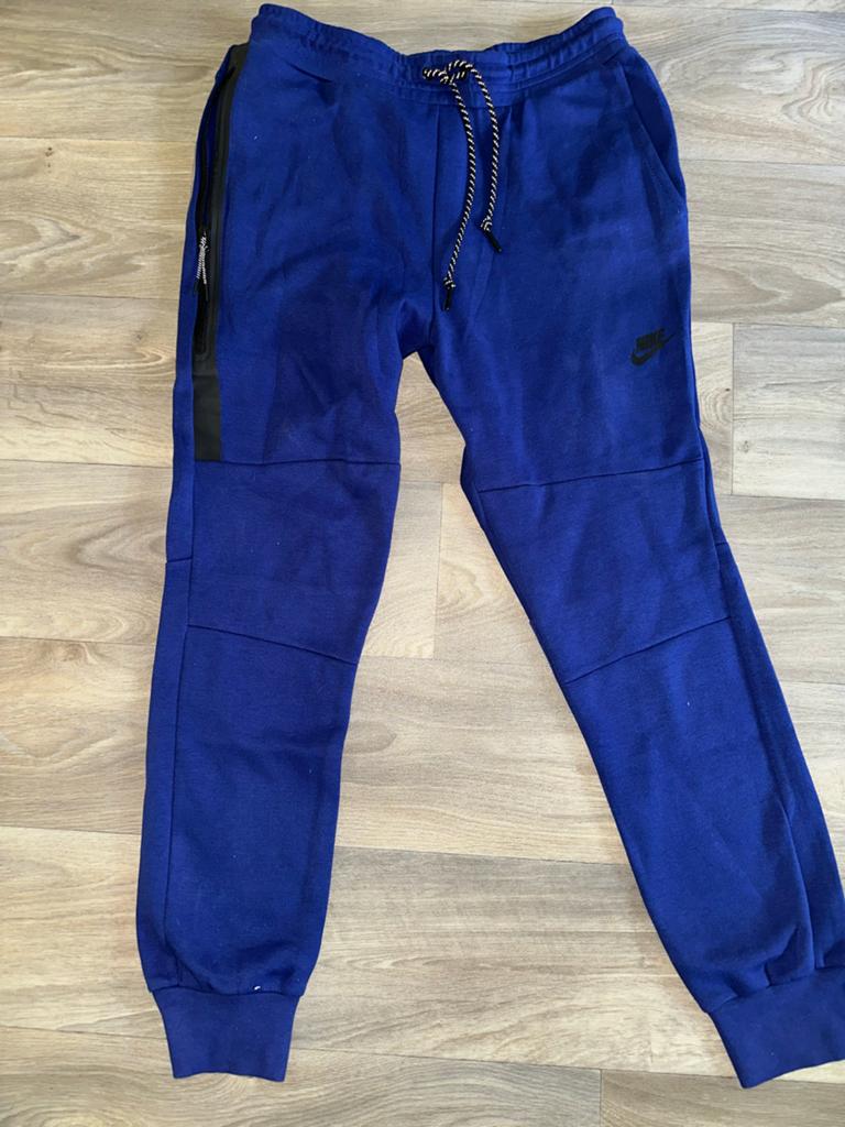 Nieuwe Nike Tech Fleece Joggingbroek - Blauw, Overige typen, Nieuw, Verzenden, Maat 48/50 (M)