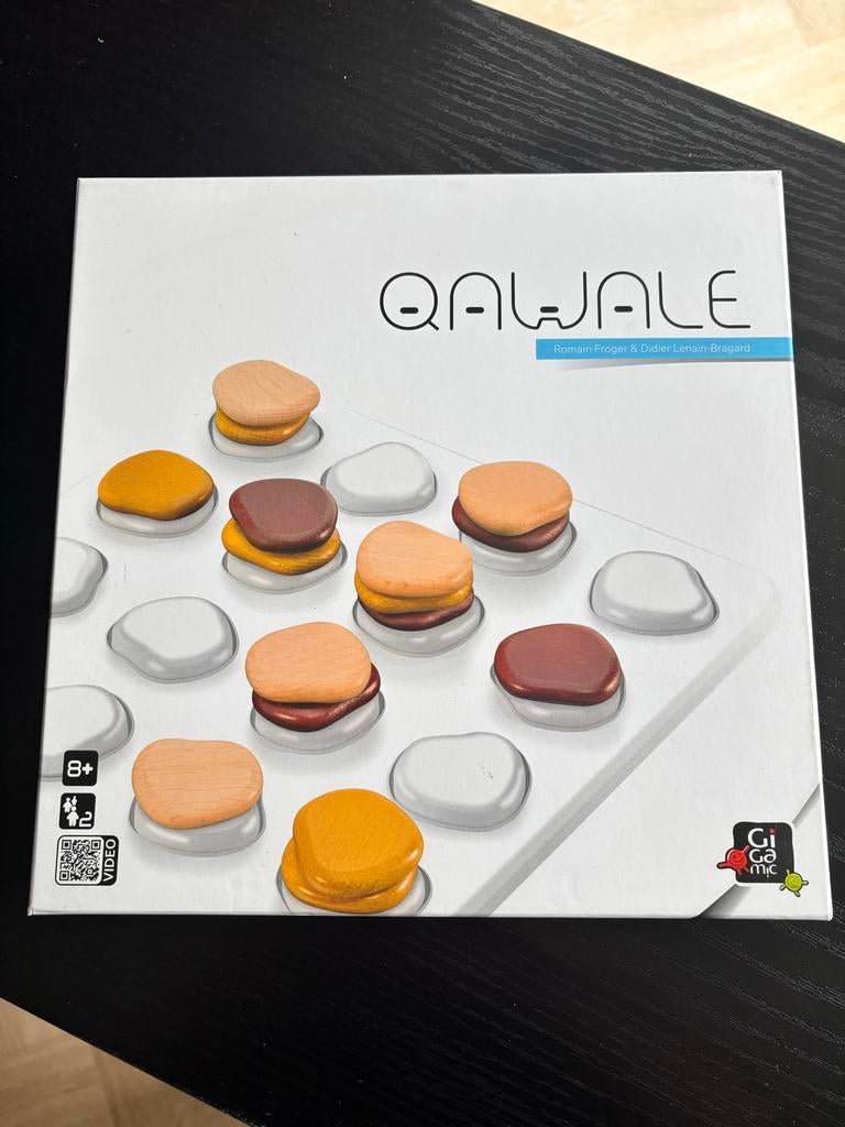 Qawale bordspel van Gigamic - Strategisch spel, Een of twee spelers, Ophalen of Verzenden, Zo goed als nieuw