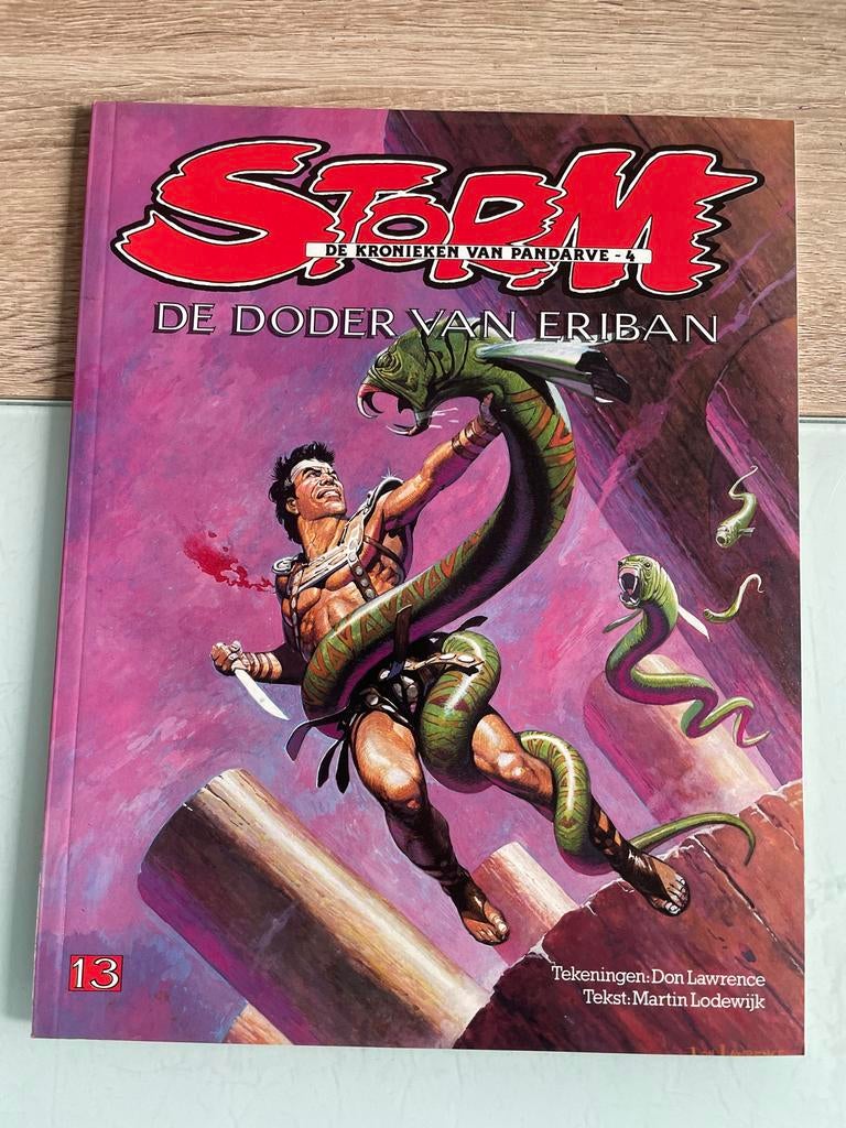 Storm - De Doder van Eriban (De Kronieken van Pandarve), Eén stripboek, Ophalen, Zo goed als nieuw