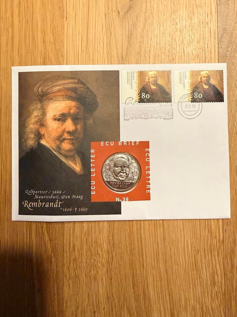 Ecu Brief nr 38, Postzegels en Munten, Ophalen of Verzenden
