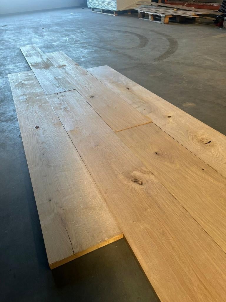 Eiken planken | 4 zijdig geschaafd | gedroogd 8-10%, Ophalen, Nieuw, 250 cm of meer, Planken