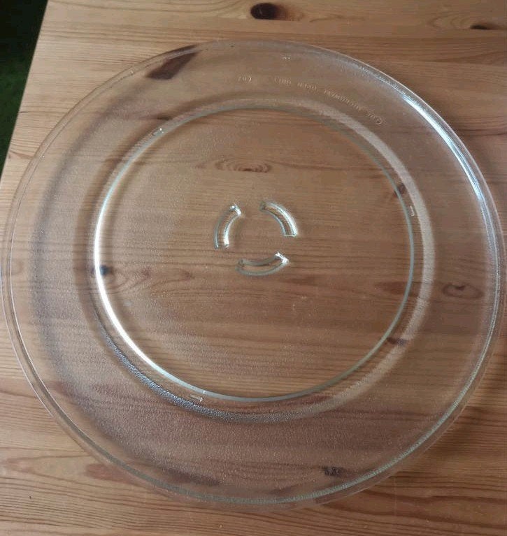 Glazen draaiplateau voor magnetron, doorsnede 40 cm., Witgoed en Apparatuur, Magnetrons, Ophalen, Gebruikt, Magnetron, Draaiplateau