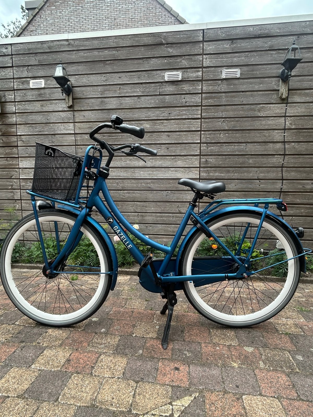 Zo goed als nieuwe Gazelle fiets met voordrager, Ophalen, Terugtraprem, Versnellingen, Zo goed als nieuw