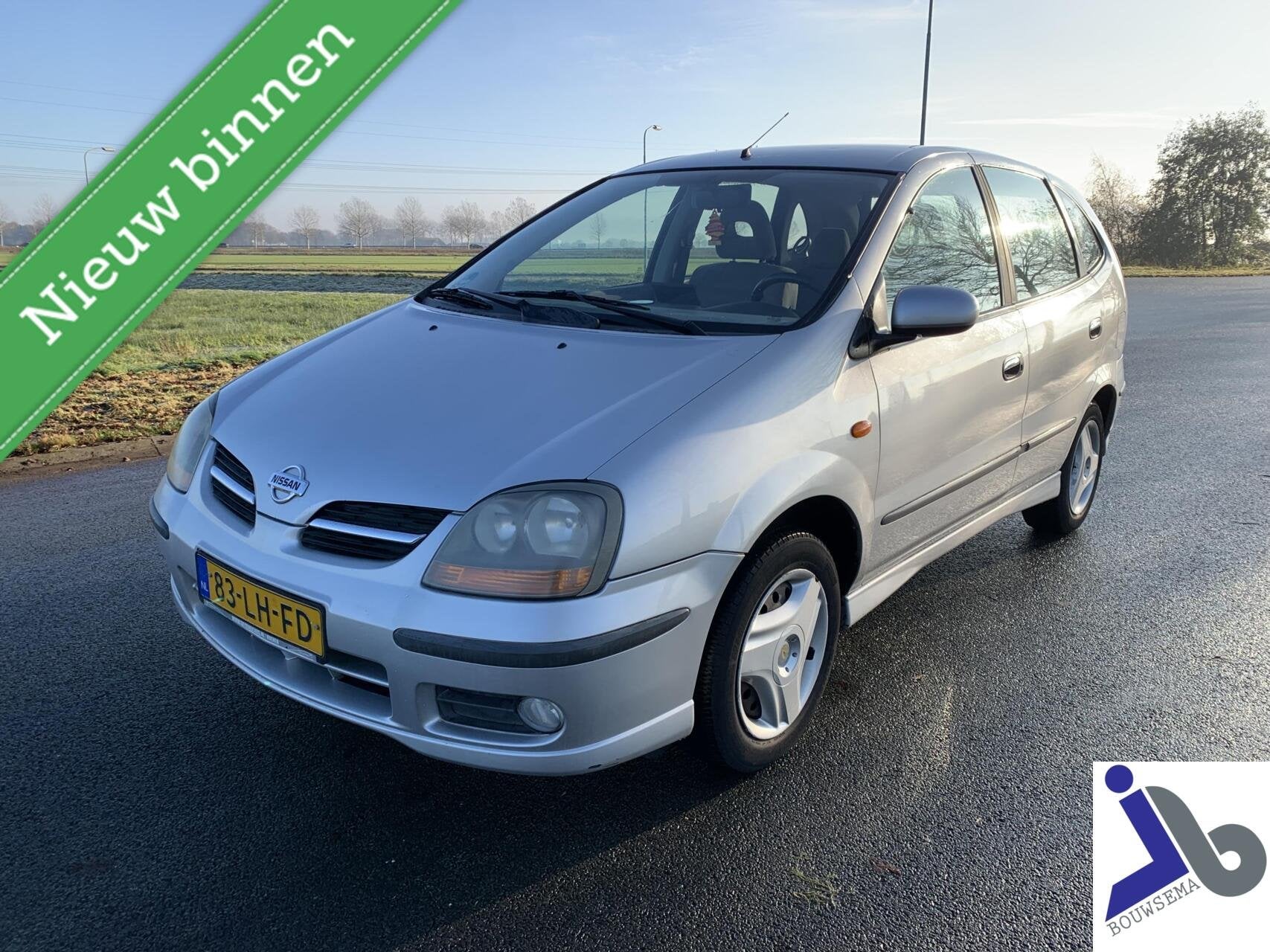 Nissan Almera Tino 1.8 Airco, Navigatie,2e eigenaar inruil!, Auto's, Nissan, 1345 kg, 4 cilinders, 700 kg, Almera Tino