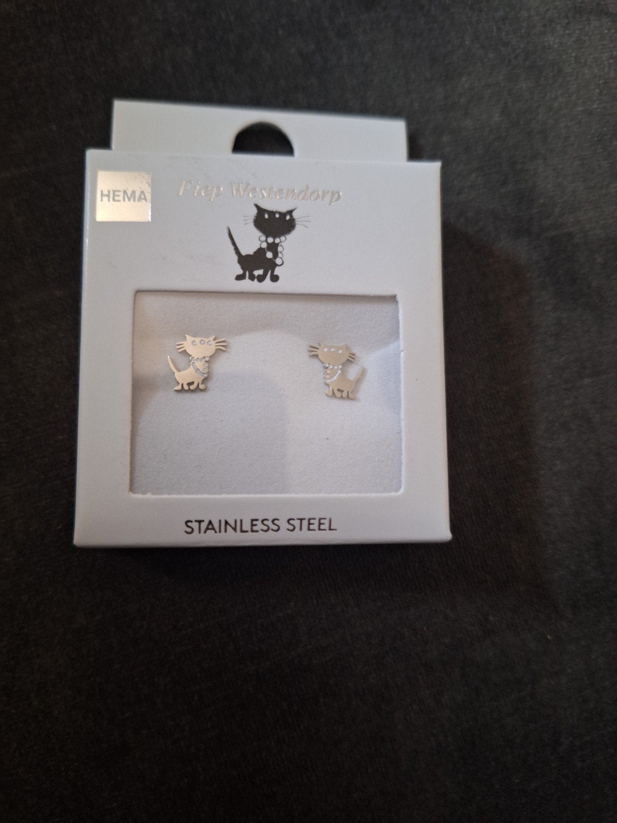 siepie oorbellen hema nieuw zilver, Ophalen of Verzenden, Nieuw, Zilver, Knopjes of Stekers