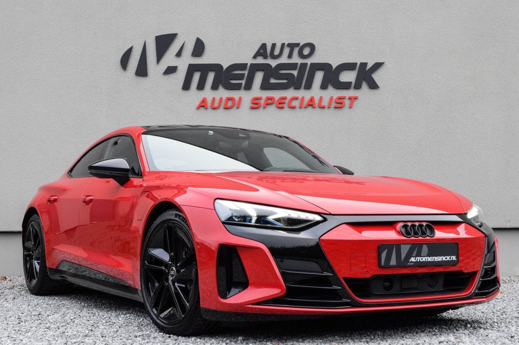 Audi e-tron GT Quattro / RS Design Interieur/ B&O/ Panoramad, Auto's, Audi, Bedrijf, Te koop, e-tron GT, 4x4, Apple Carplay, Bluetooth
