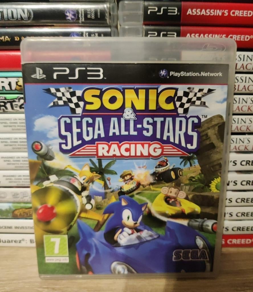 Sonic all stars racing playstation 3, ., 1 speler, Ophalen of Verzenden, Zo goed als nieuw