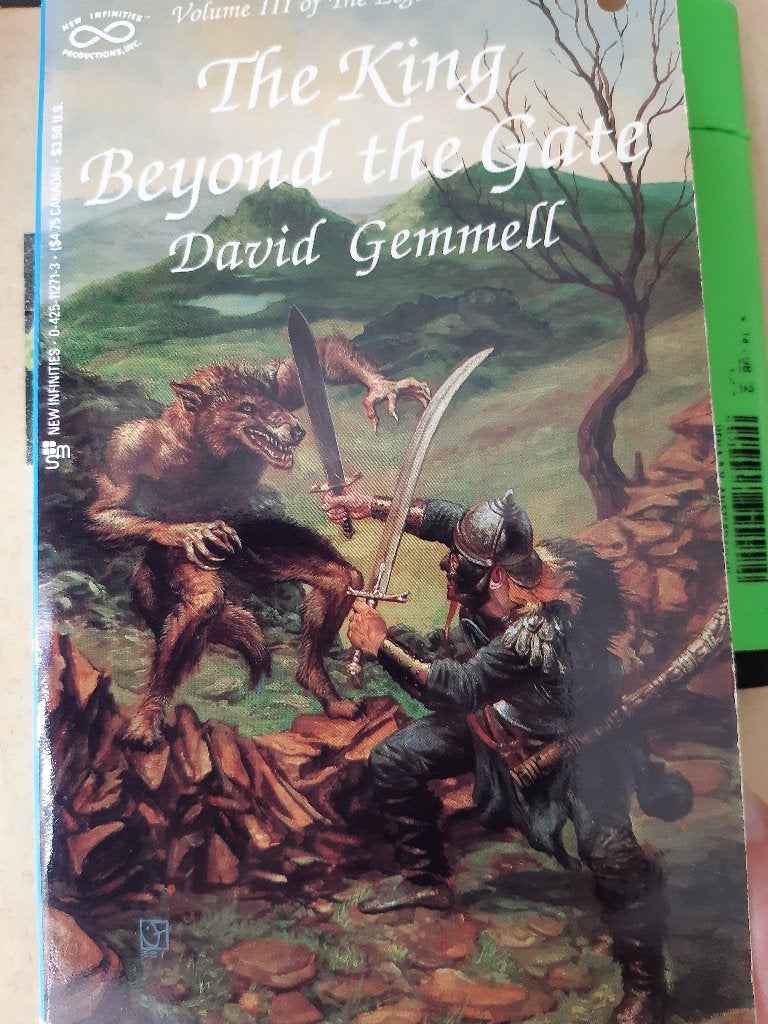 David gemmell:the king beyond the gate., Ophalen, Gelezen, David Gemmell