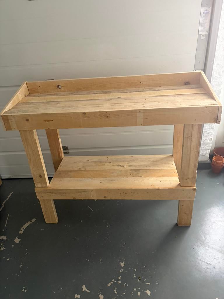 Robuuste sidetable/oppottafel, Ophalen, Zo goed als nieuw