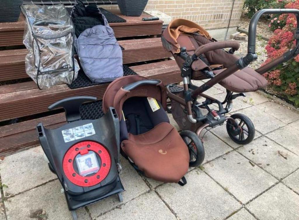 Jane matrix 2 reiswieg + complete set, Kinderen en Baby's, Autostoeltjes, Gebruikt, Overige merken, 0 t/m 13 kg, Autogordel of Isofix