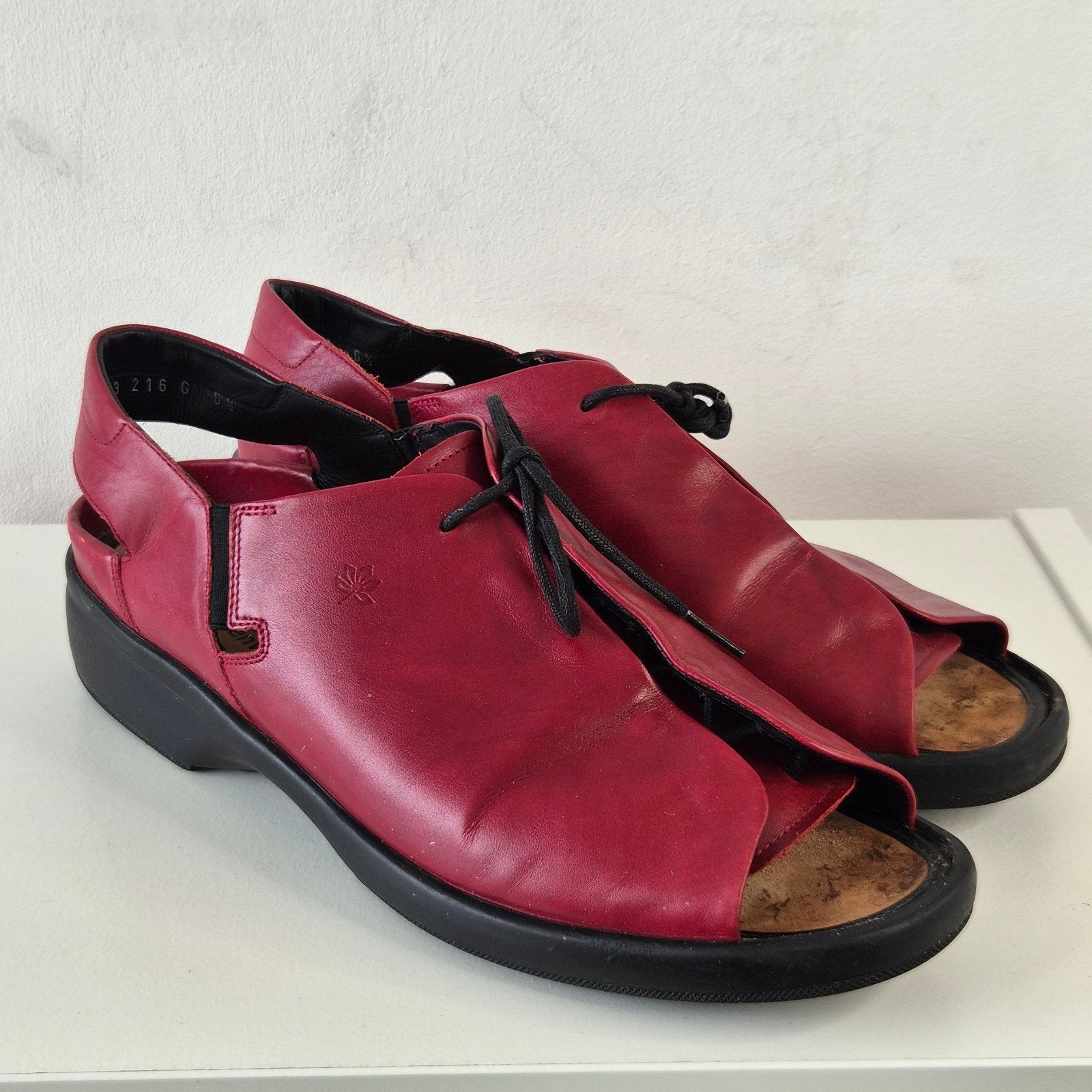 Durea Greenway sandalen stabilizer 40 rood, Zo goed als nieuw, Sandalen of Muiltjes, Ophalen of Verzenden, Durea Greenway