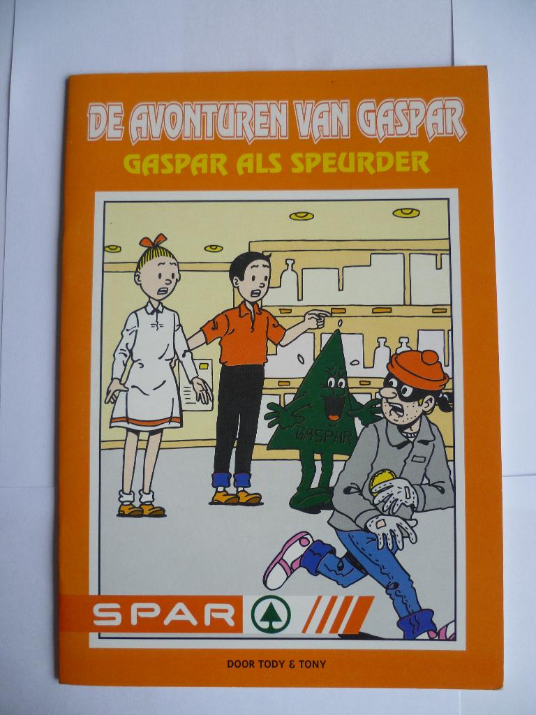 ILLEGALE SPAR UITGAVE''GASPER ALS SPEURDER"UIT 1995, Willy Vandersteen, Eén stripboek, Nieuw, Ophalen of Verzenden