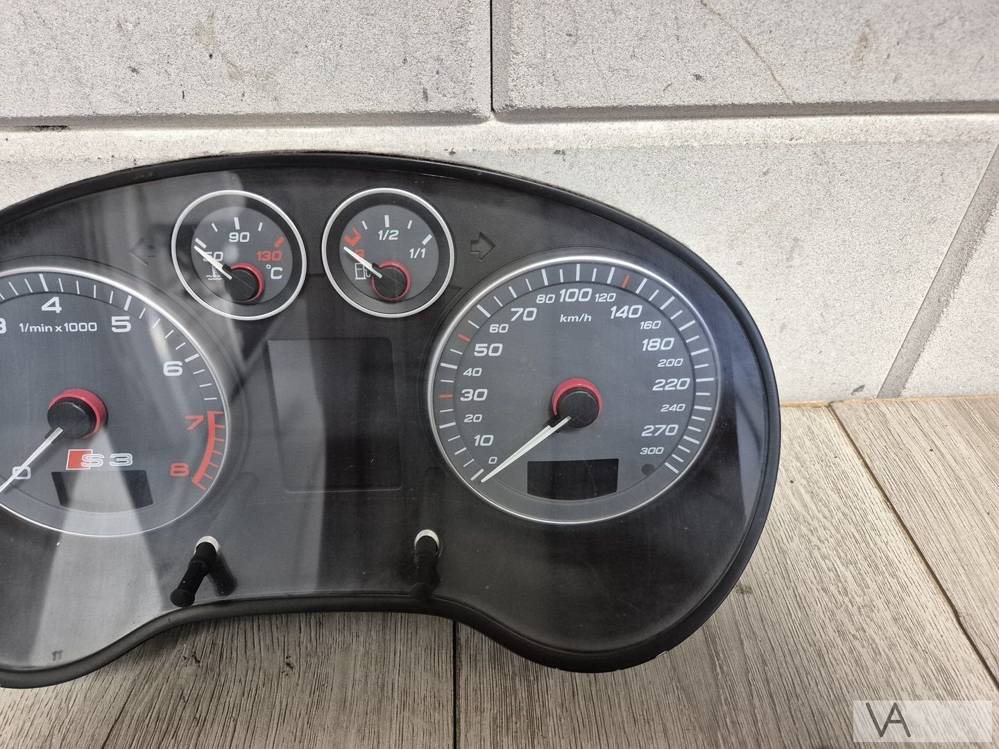 Audi A3 S3 8p tellerklok ORIGINEEL S3 300km 8p0920932e €300, Gebruikt, -, -, -