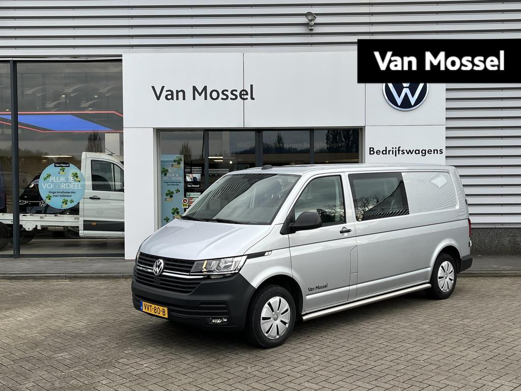 Volkswagen Transporter 2.0 TDI L2H1 150 PK | Airco | Trekhaa, Auto's, Bestelauto's, Voorwielaandrijving, 12 maanden, Stof, 4 cilinders