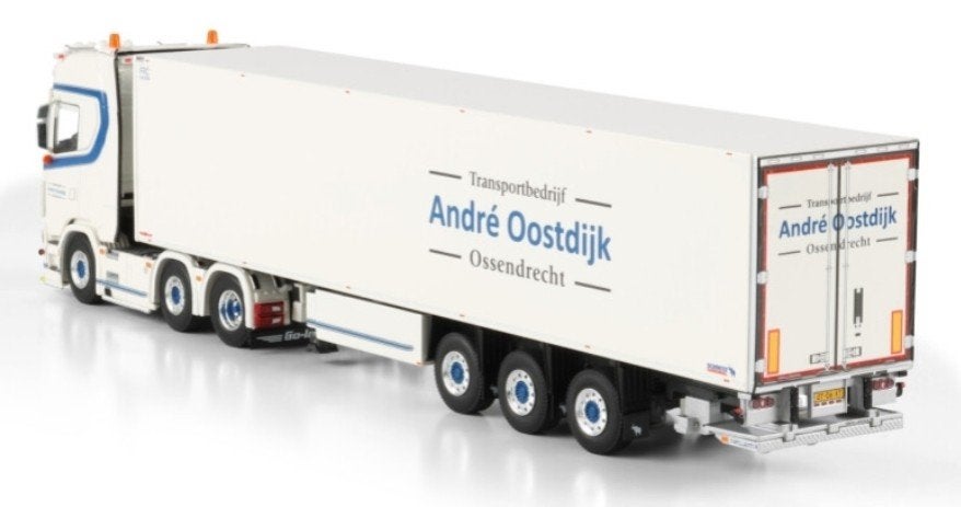 WSI SCANIA S HIGHLINE + KOELTRAILER - ANDRÉ OOSTDIJK, Wsi, ., Nieuw, Ophalen of Verzenden