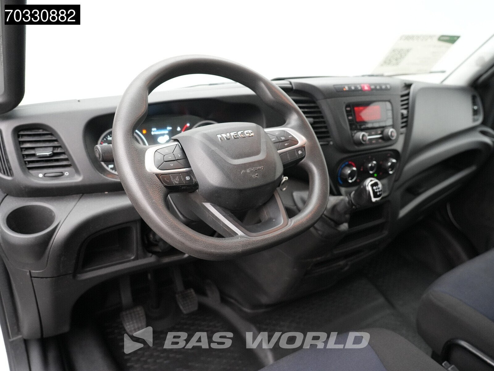 Iveco Daily 35C16 3.0L Kipper met Kist Dubbellucht 3,5t Trek, Auto's, Stof, Gebruikt, Euro 6, 4 cilinders