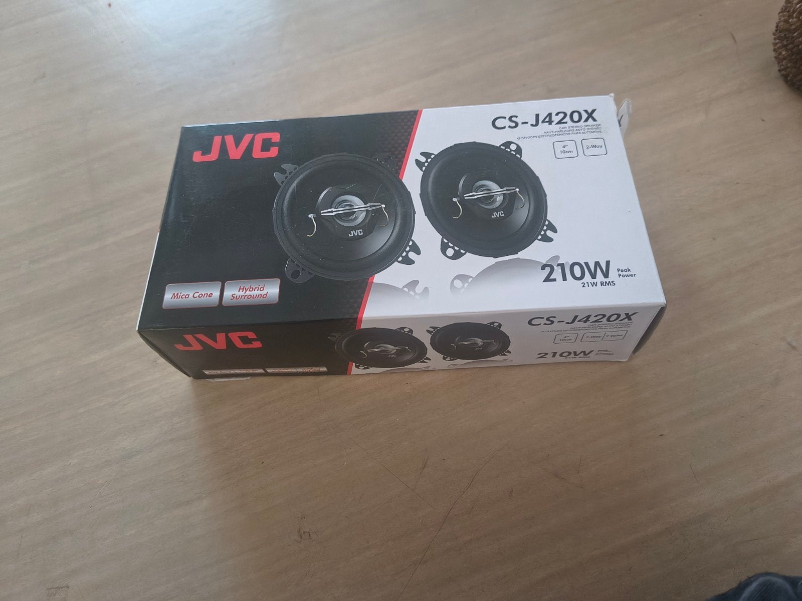 JVC CS-J420X Autospeakers - Nieuw in doos, Auto diversen, Autospeakers, Ophalen, Nieuw