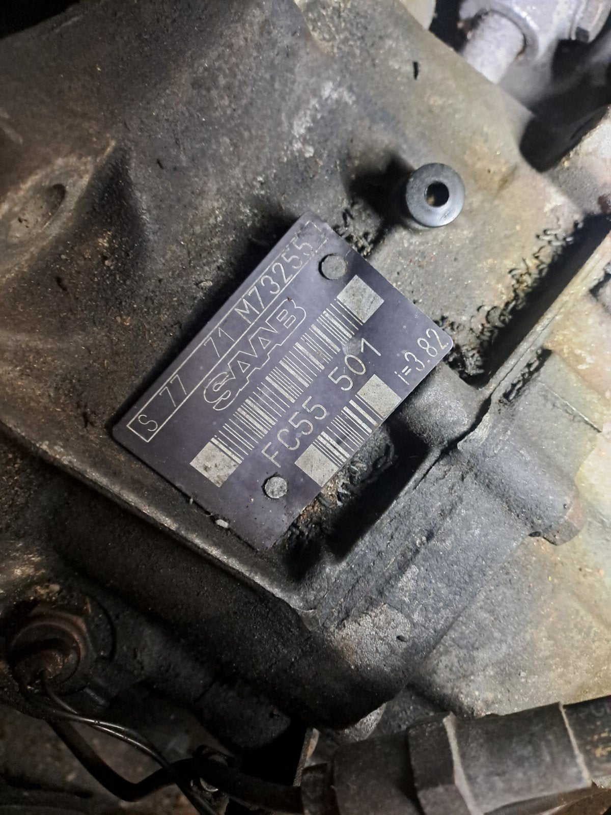 SAAB FC55 versnellingsbak, Ophalen, Gebruikt, Saab
