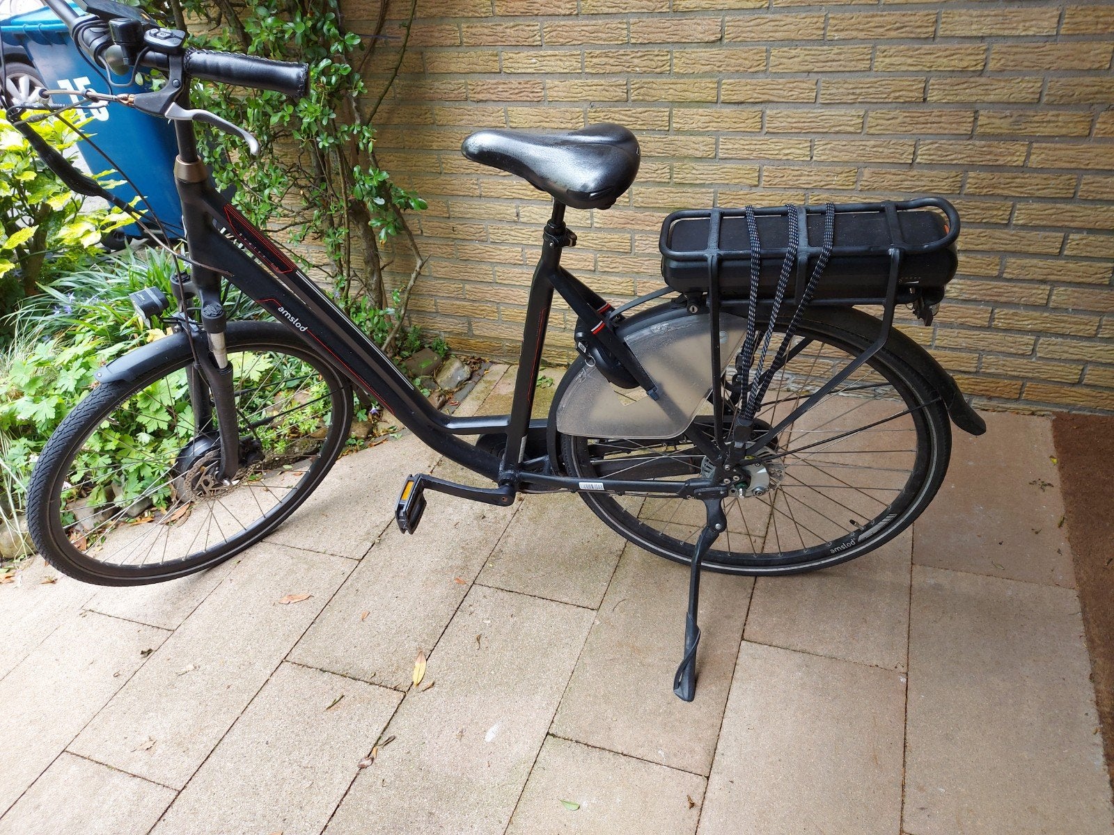 Amslod e-bike met lage instap, goed onderhouden, Ophalen of Verzenden