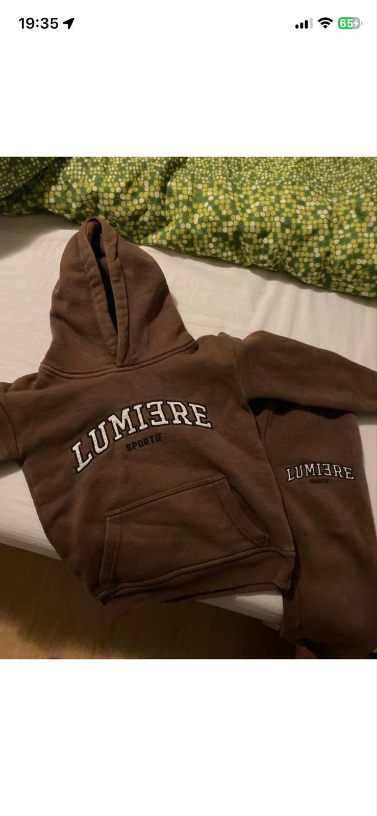 Lumiere Sportif Hoodie en Broek Set - Maat 104-4 jaar