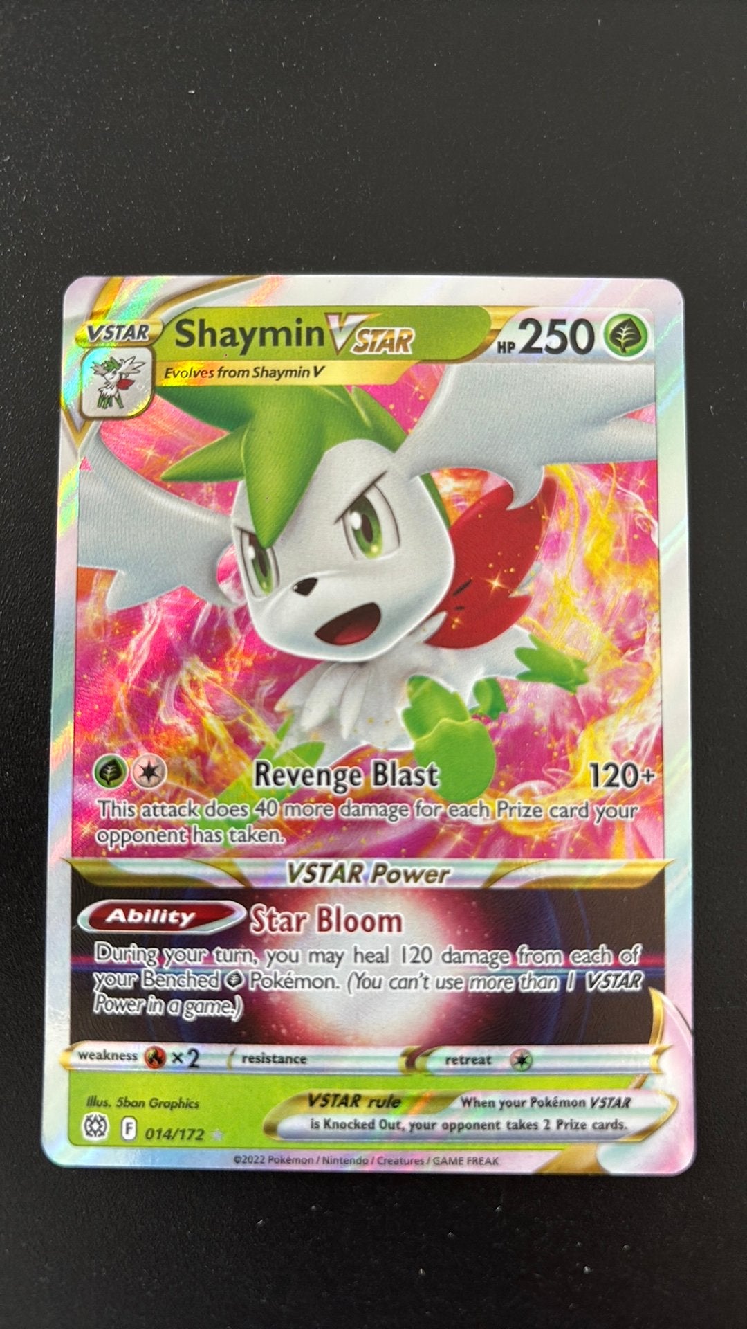 Shaymin VStar 014/172, Verzenden, Nieuw, Losse kaart